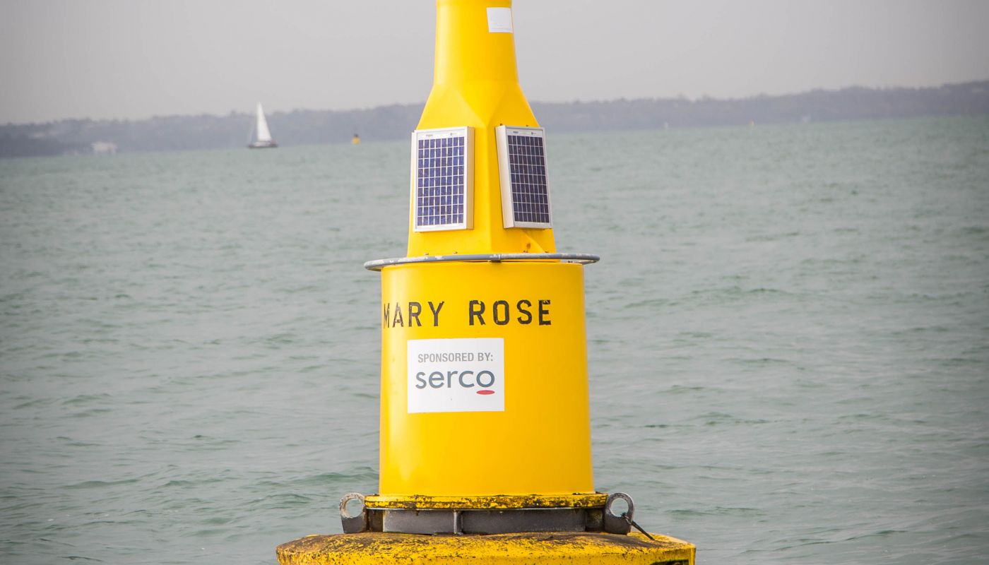 Mary Rose Buoy Wetwheels Harbour Tours